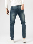 Men Slant Pocket Skinny Jeans