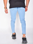 Men Solid Ripped Skinny Jeans
