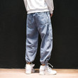 High Street Fashion Men Skinny Hip Hop Jeans