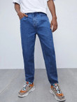 Men Medium Washed Jogger Jeans