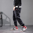 Fashion Style Men Jeans Spliced Designer Streetwear Hip Hop Jogger Jeans