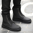 Men Boots Fashion Leather Wear Resisting Keep Warm Ankle Boots