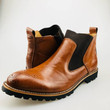 Men British Fashion Leather Ankle Boots