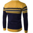 Men Sweater New Fashion Casual O-Neck Slim Cotton Knit