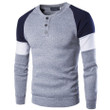 Men Sweatshirt O-Neck Long Sleeve Fashion Cotton Blend