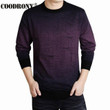 Men Sweater Print Casual Wool O-Neck