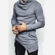 Men Sweaters Unique Design Solid Color Fashion Casual Pullover