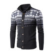 Men Fashion Sweater Brand Design Slim Keep Warm Modish Homme Cardigan