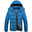 Men Winter Coats Premium Quality Cotton Padded Hooded Wadded Thick Warm Parkas