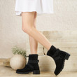Fashion Design Women Suede Ankle Boots