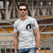 Brand Designer Men Fashion Patchwork Printed Tshirt