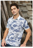 Fashion Design Top Quality Cotton Print Off Men Polo Shirt
