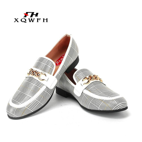 Luxury Fashion Men Handmade Comfortable Loafers Dress Shoes