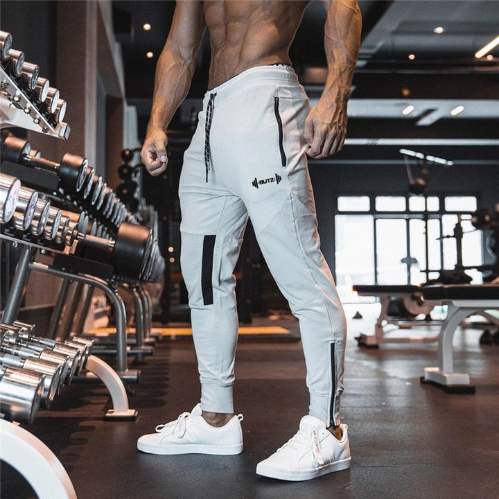 Premium Quality Men Gyms Fitness Joggers Workout Cotton Pants