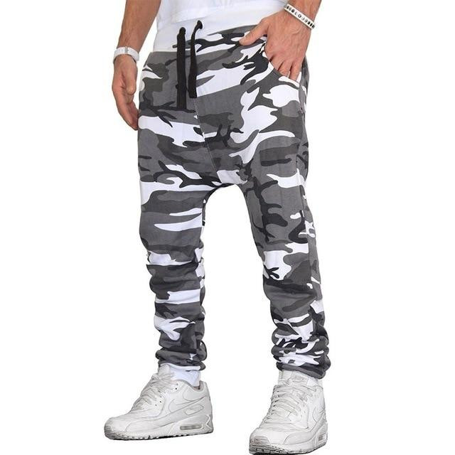 Hot Selling Men Camouflage Fashion Slim Fit Sweatpants