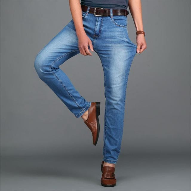 Men Stretch Skinny Jeans Top Quality Denim Fashion Design Jeans
