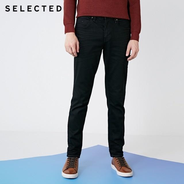 Men's Autumn & Winter Stretch Cotton Straight Fit Jeans
