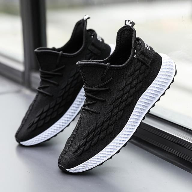 Luxury Design Fashion Men Lace-up Comfortable Sneakers
