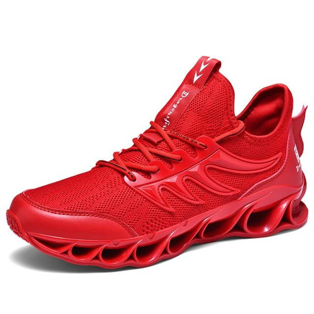 Men Blade Running Shoes Antiskid Damping Outsole Breathable Sneakers