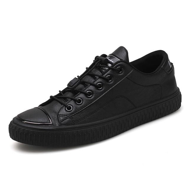 Hot Style Men Casual Shoes Fashion Leather Sneakers