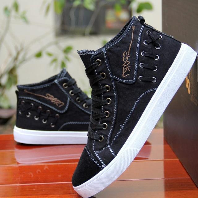 High Top Men Fashion Lace Sport Sneakers