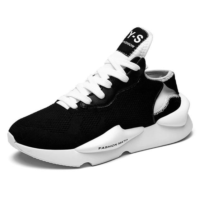 Men Sneakers High Quality Lace-up Comfortable Outdoor Trending Running Shoes