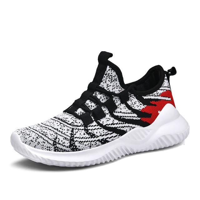 Men Sports Shoes Lace-up Fashion Breathable Blade Sneakers