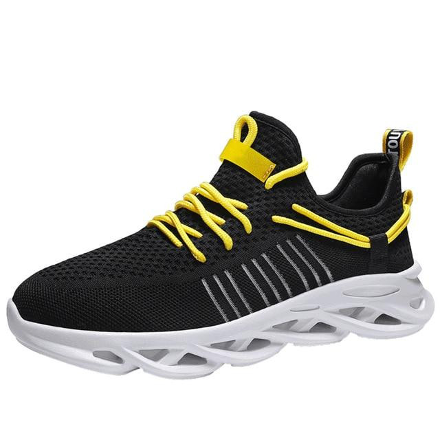 Cut Out Sole Men Casual Shoes Air Mesh Hot Fashion Sneakers