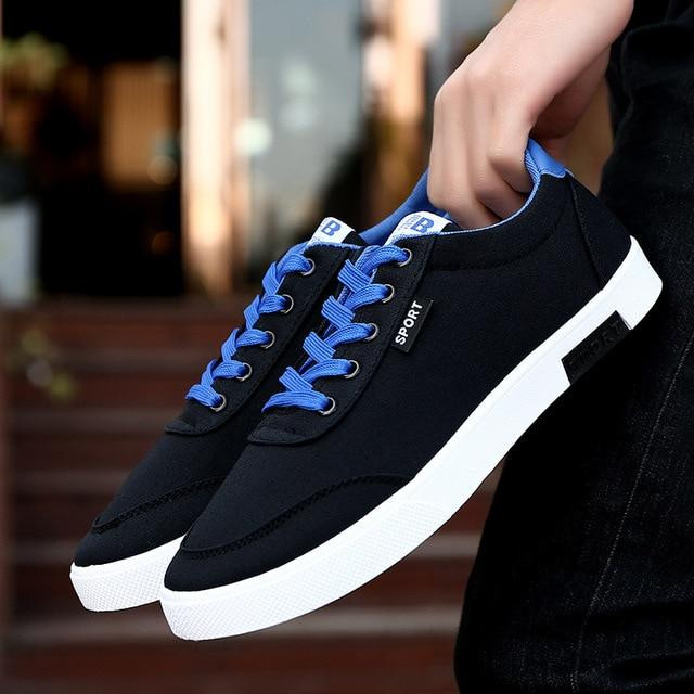Brand Designer Men Casual Shoes Breathable Lace-Up Mesh Sneakers