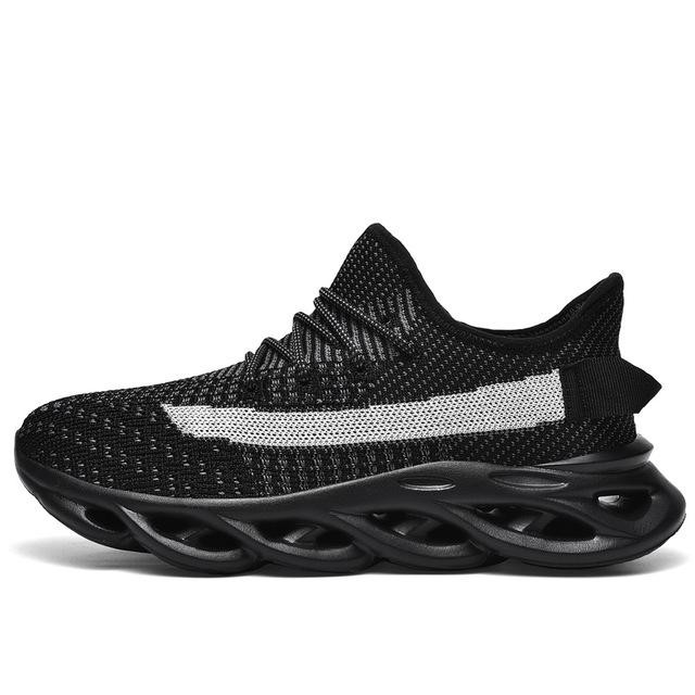 Men Running Shoes Shock Absorption Cushion Breathable Lightweight Comfortable Sports Sneakers