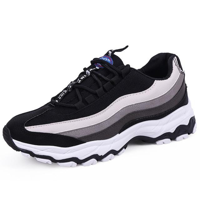Limited Edition Men Chunky Sneakers Lace-up Flat Casual Shoes