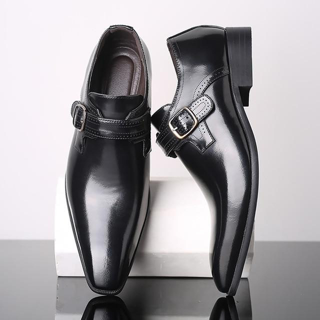 Luxury Fashion Men Premium Leather Oxfords Dress Shoes