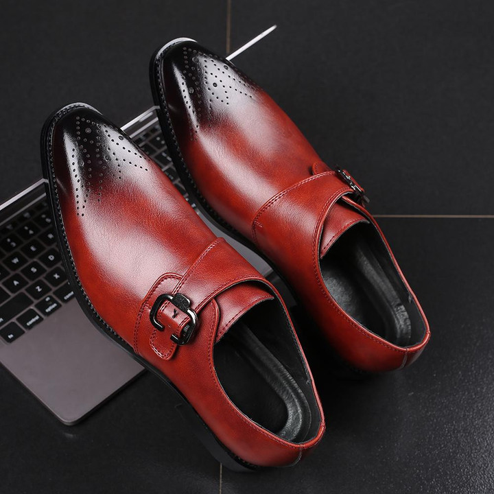 Men Dress Shoes Italian Designer Luxury Fashion Formal Shoes