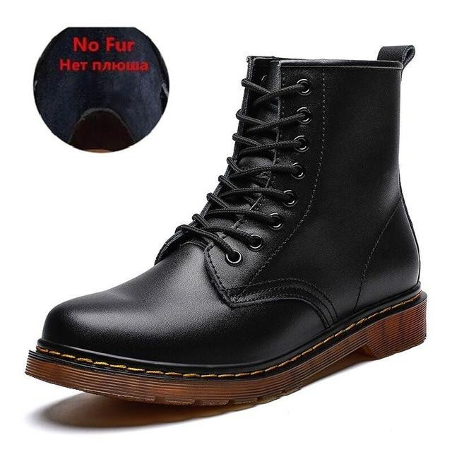 Men Ankle Boots Italian Designer Cool Fashion Leather Boots