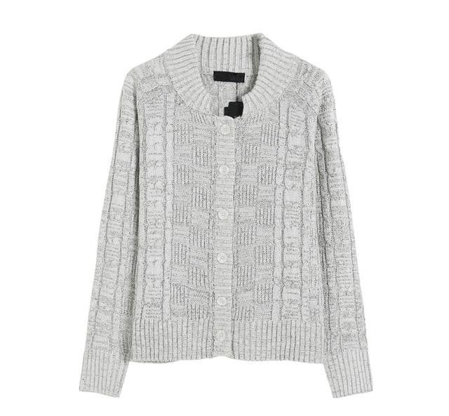 Men Fashion Casual Cardigan Loose Fit Cotton Warm Knitting Sweater