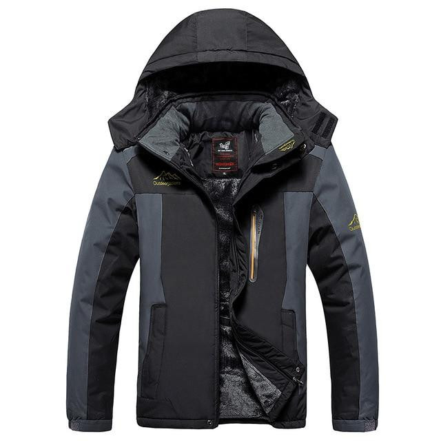 Men Parka Winter Fleece Military Windproof Waterproof Overcoat Premium Quality