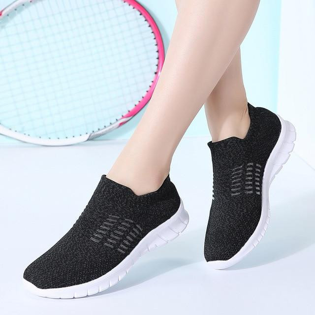 Women Hot Fashion Breathable Casual Flats Shoes