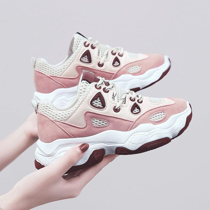 Women Platform Sneaker Casual Chunky Trainers Shoes