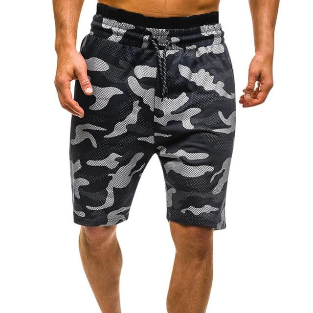 Men Fashion Camouflage Casual Shorts