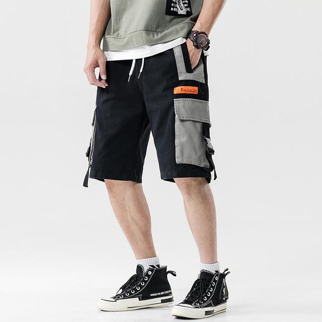 Fashion Style Men Streetwear Cargo Shorts