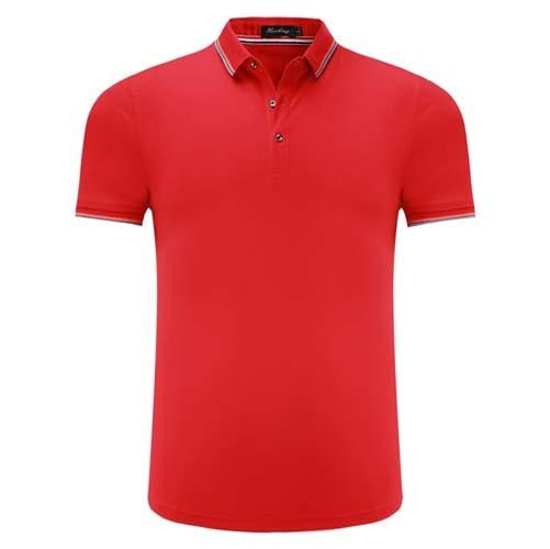 Men New Fashion Short Sleeve Cotton Polo Shirt