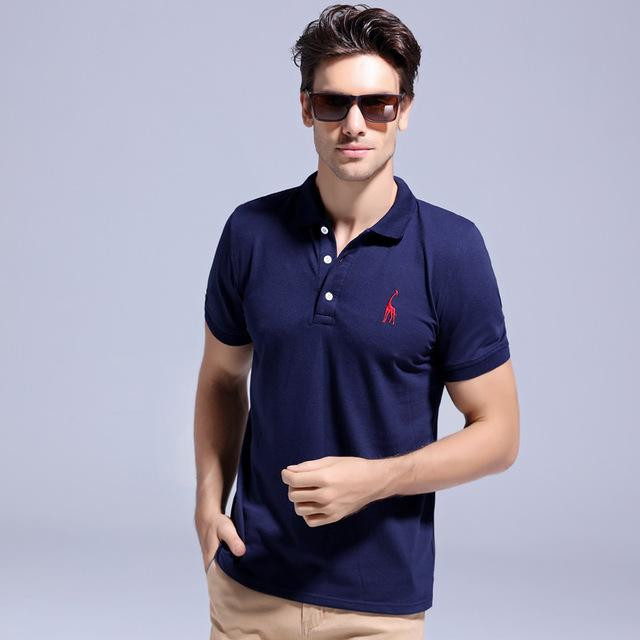 Brand Designer Top Quality Cotton Men Polo Shirt
