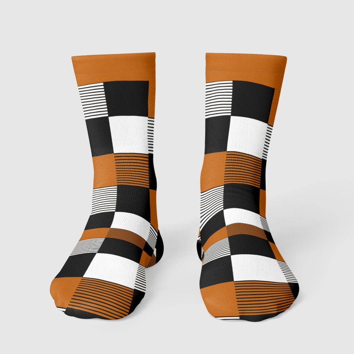 TH Checkered Long Socks