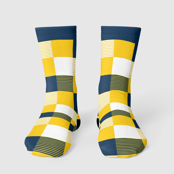MW Checkered Long Socks