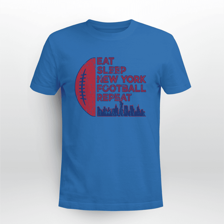 NYG Eat Sleep Repeat T-Shirt