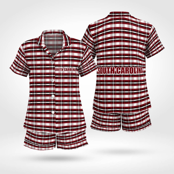 SC Plaid Short Sleeve Pajama