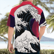 Japanese Cherry Blomssom Kanagawa Wave Hawaii Shirt