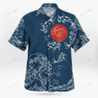 Japanese Kanagawa Wave Koi Fish Hawaii Shirt 01