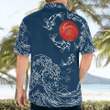Japanese Kanagawa Wave Koi Fish Hawaii Shirt 01