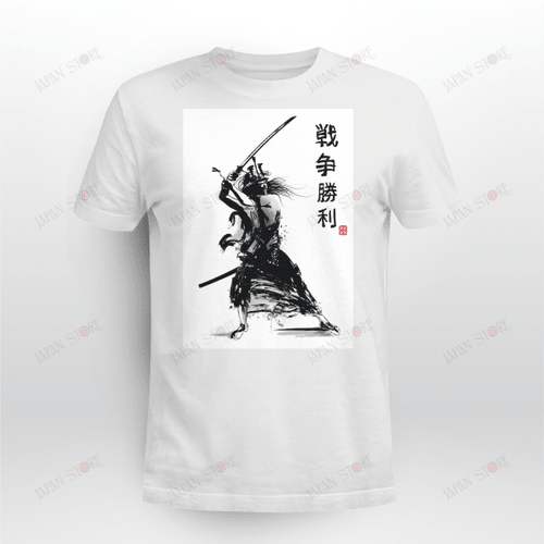 Japanese Art Samurai T-shirt Culture of Japan  06